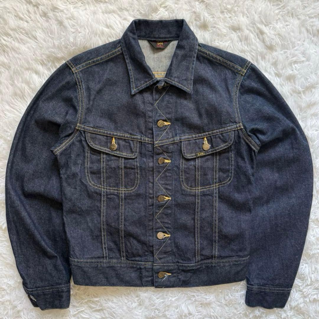 美品 Leeリー 101J デニムジャケット 三角タグ 1411 Gジャン 38