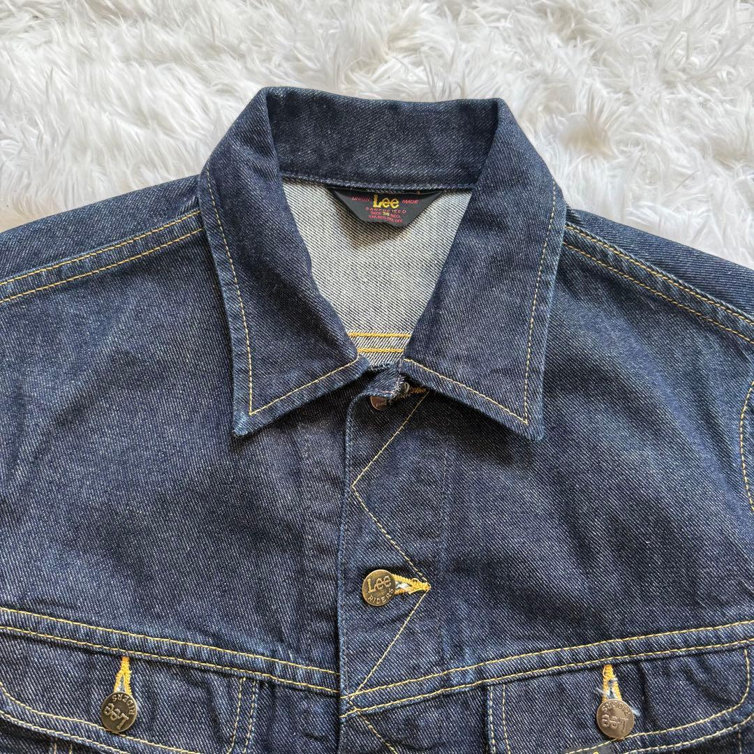 美品 Leeリー 101J デニムジャケット 三角タグ 1411 Gジャン 38