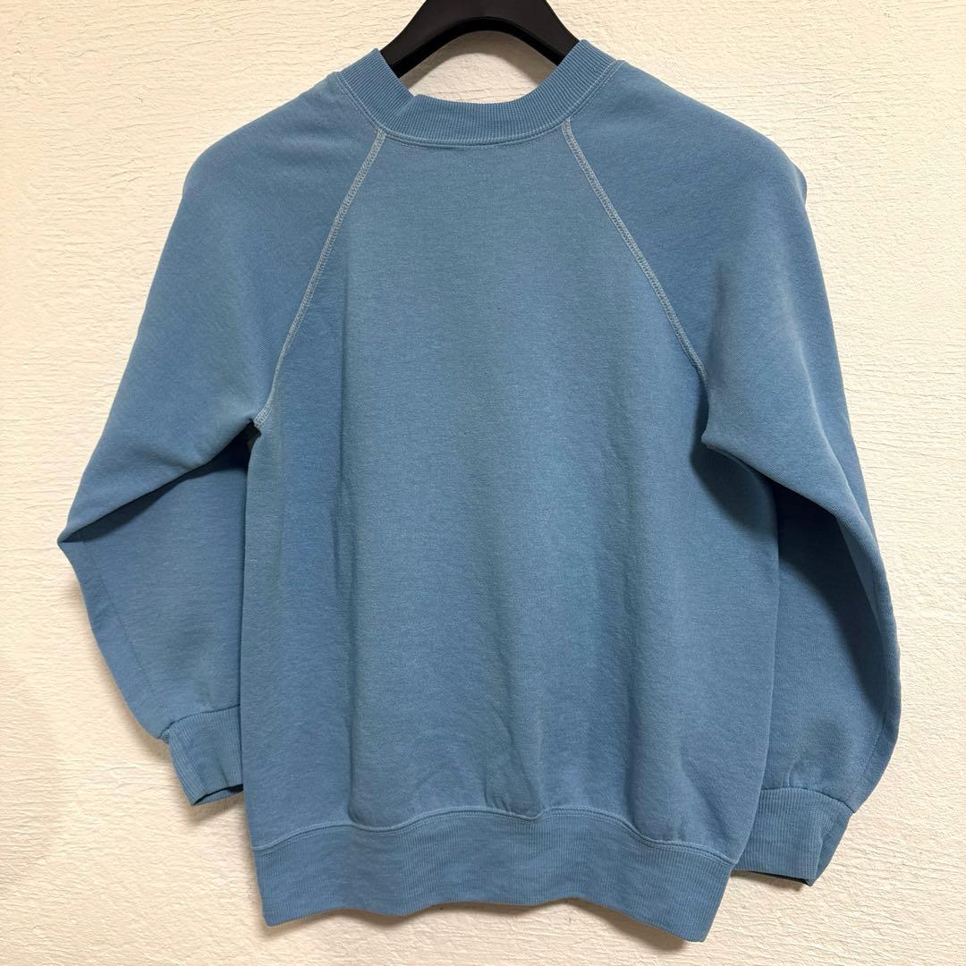 70s 80s Disney ディズニー 白足ミッキー スウェット M