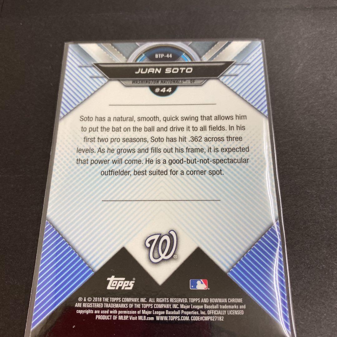 その他 ToppsBowman 2018 Juan Soto Scouts Top100