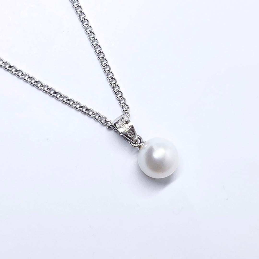美品✨MIKIMOTO パール　一粒　ネックレス