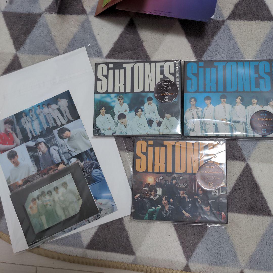SixTONES　シングル　アルバム　購入特典まとめ売り
