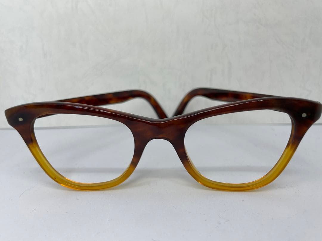 【セール】本鼈甲　メガネフレーム　ヴィンテージ　SPM刻印入