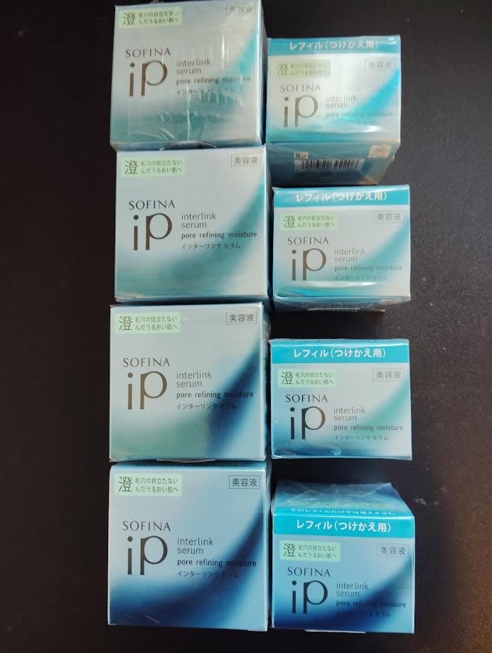 新品　ソフィーナ　美容液＋レフィル　各４個セット