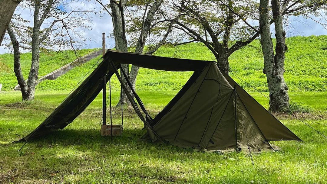 【軍幕男前テント】マギーTC ＋ エクステンションシート ＋ Gilリフレクター