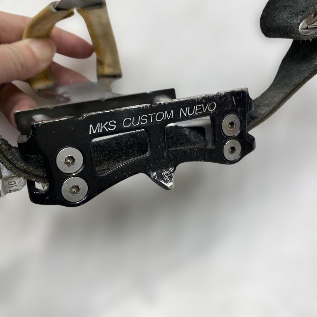三ヶ嶋島製作所 MKS CUSTOM NUEVO ストラップ ペダル NJS