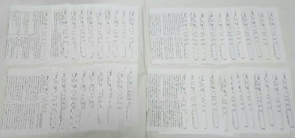 浜学園小5 国語　H講習復習テスト 1年分 No1～42 　問題解答【入手困難】