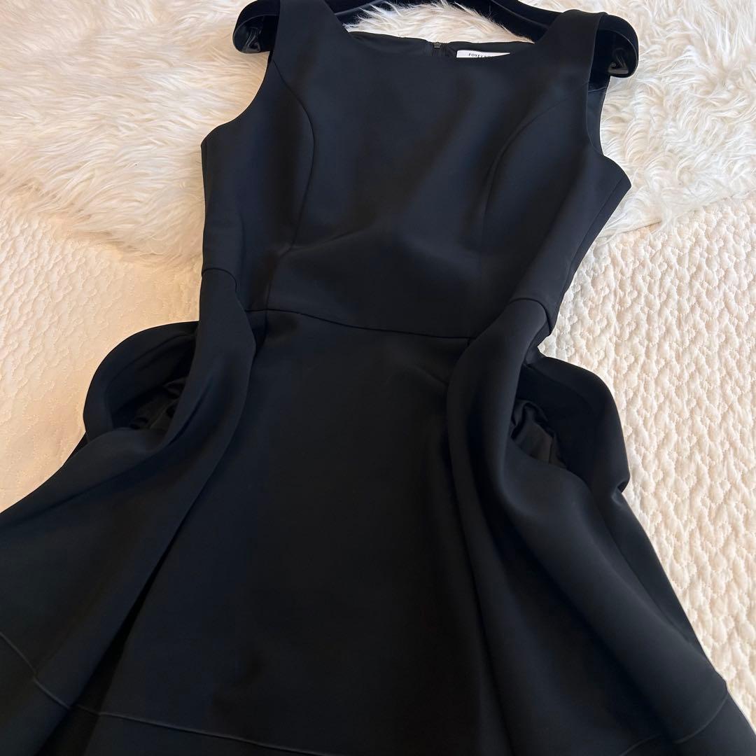 美品♡フォクシーニューヨーク バロン ワンピース　フレア　ブラック　40
