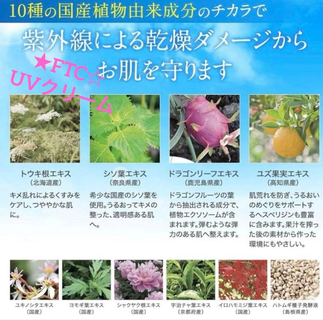 君島十和子フェリーチェトワコFTC UVクリーム＆ホワイトチャージセット★