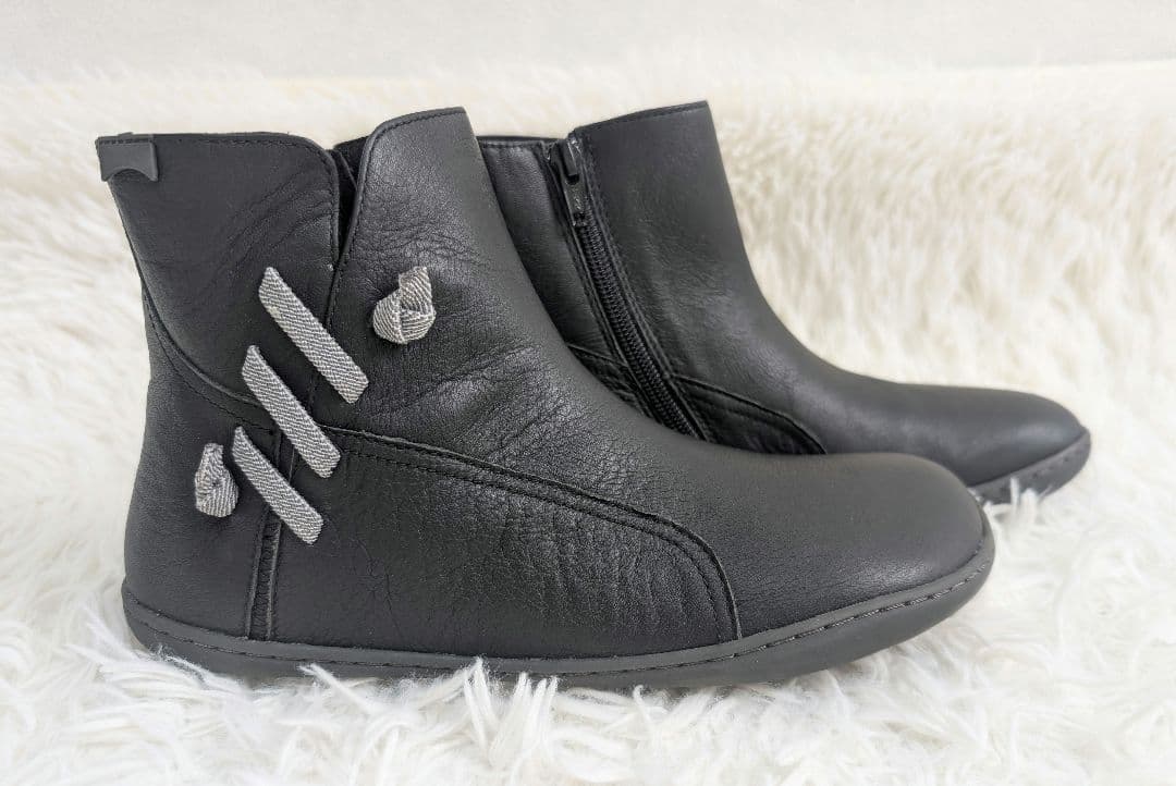 最終出品値下げ【未使用級】✨カンペール✨ Peu Cami サイドジッパーブーツ