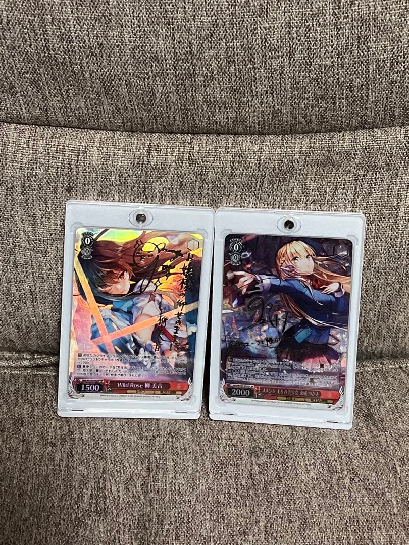 ヴァイスシュヴァルツ　ヘブバン　メメントモリの美少女　東城　つかさ　SP サイン