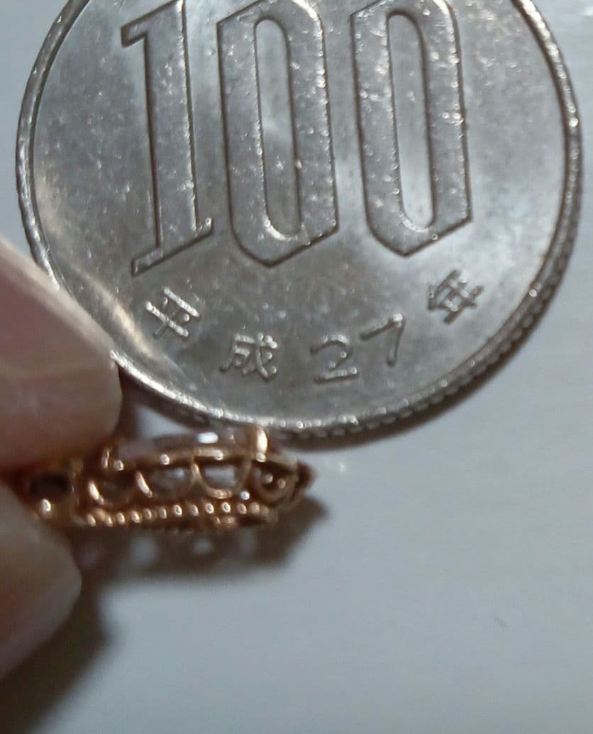 ひ*ん様 K10 モルガナイト ダイヤモンド ネックレストップ