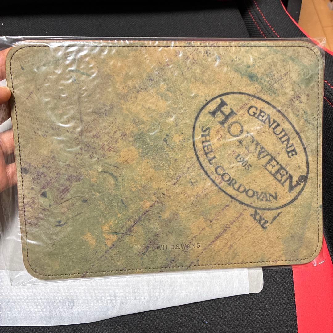 WILD SWANS ワイルドスワンズ ホーウェンスタンプHCBSレザーマット②