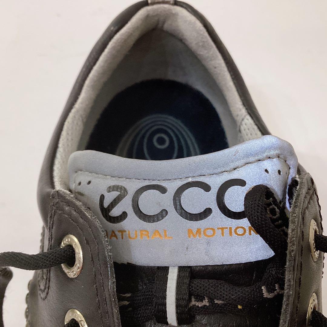 美品✨ECCO エコー ゴルフシューズ　バイオム24cm 黒 レザー