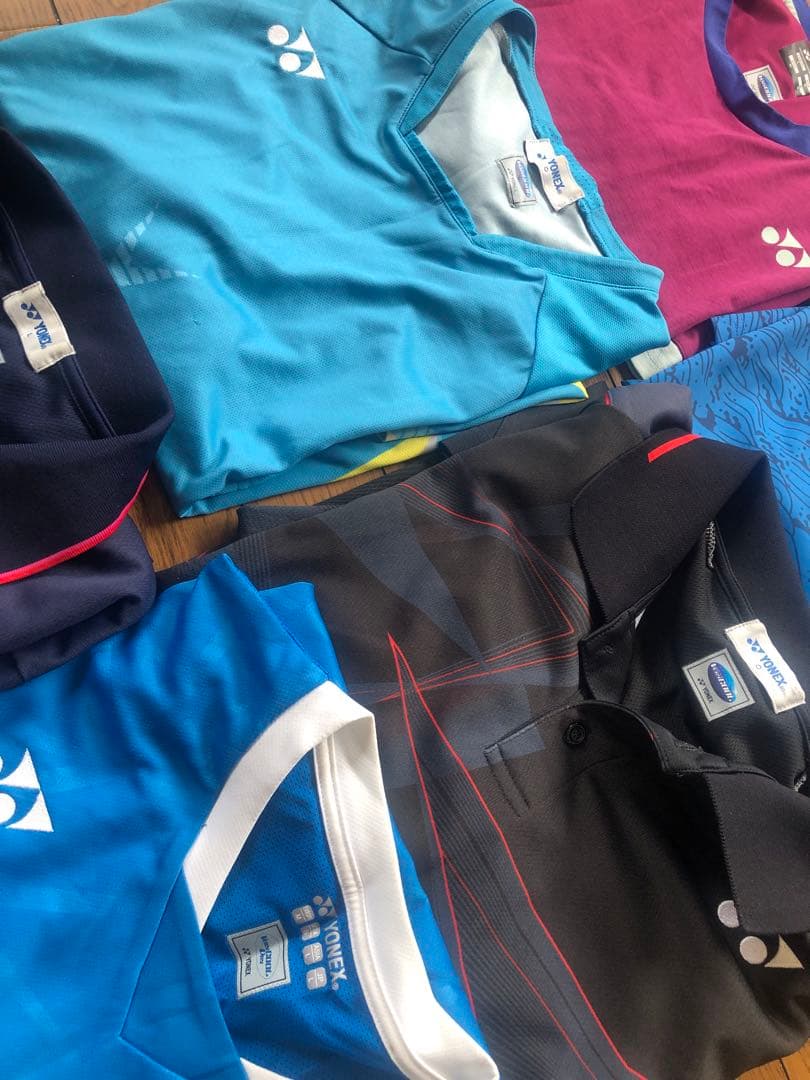 YONEX ヨネックス ソフトテニス バドミントン ゲームシャツ 6枚セット
