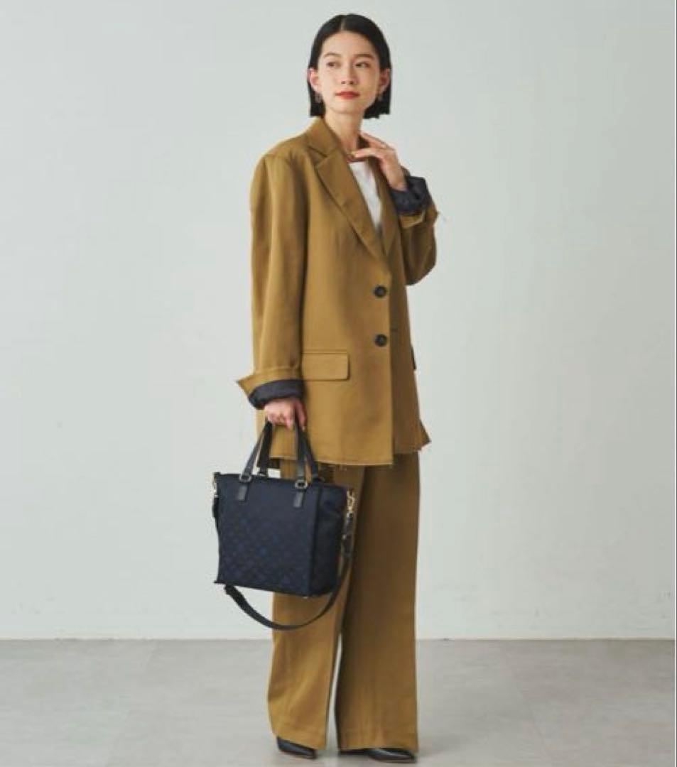 新品ラシット 今期[B5サイズ対応］ポケット多数三層構造お仕事2wayバッグ