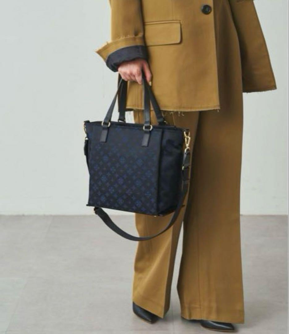 新品ラシット 今期[B5サイズ対応］ポケット多数三層構造お仕事2wayバッグ