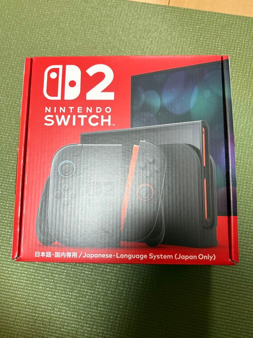 10月5日購入。新品未開封。Switch2本体