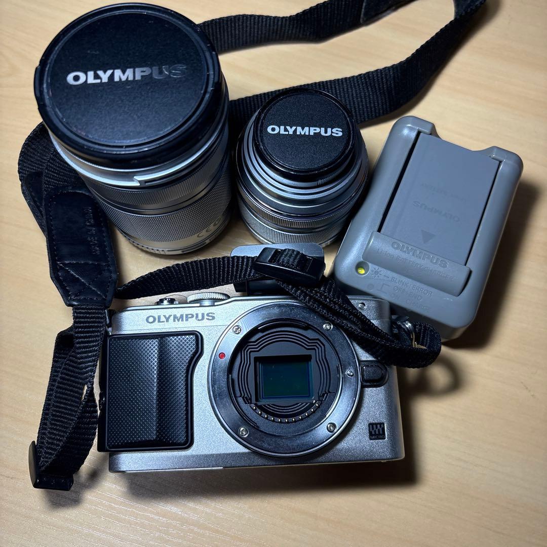 オリンパス PEN Lite E-PL5 ダブルズームキット 訳あり