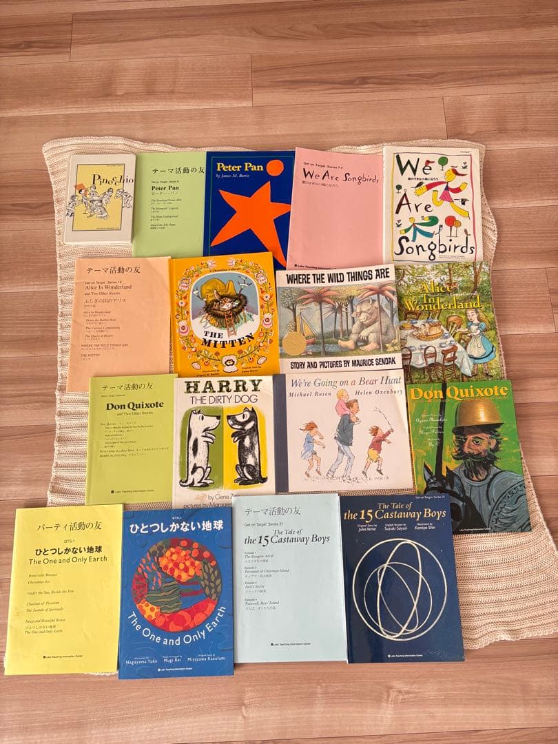 ラボパーティー英語教材　CDテキスト19セット＋まとめ売り