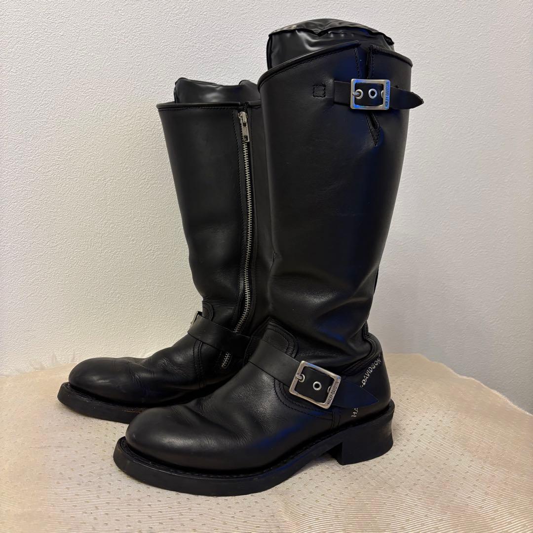 ハーレーダビッドソン エンジニアブーツ ブラック 38(24~24.5cm)