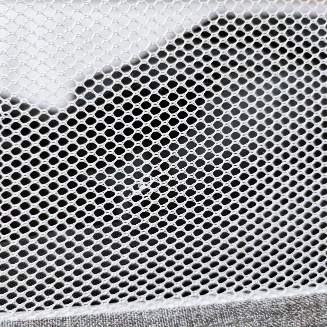 グレーの星柄ベビーベッド hzdmj　美品