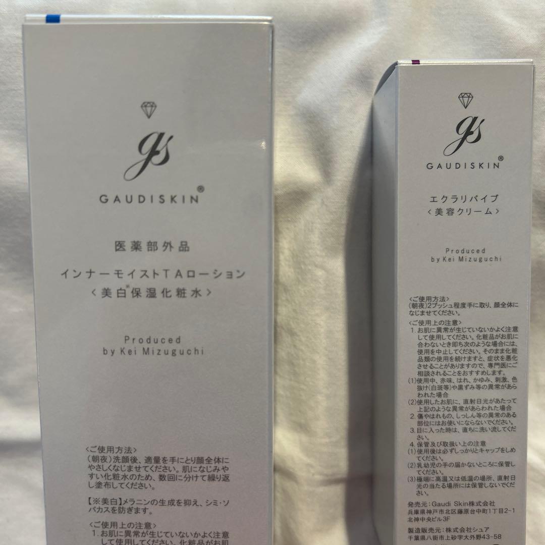 ガウディスキン インナーモイストTAローション300ml エクラリバイブ50g