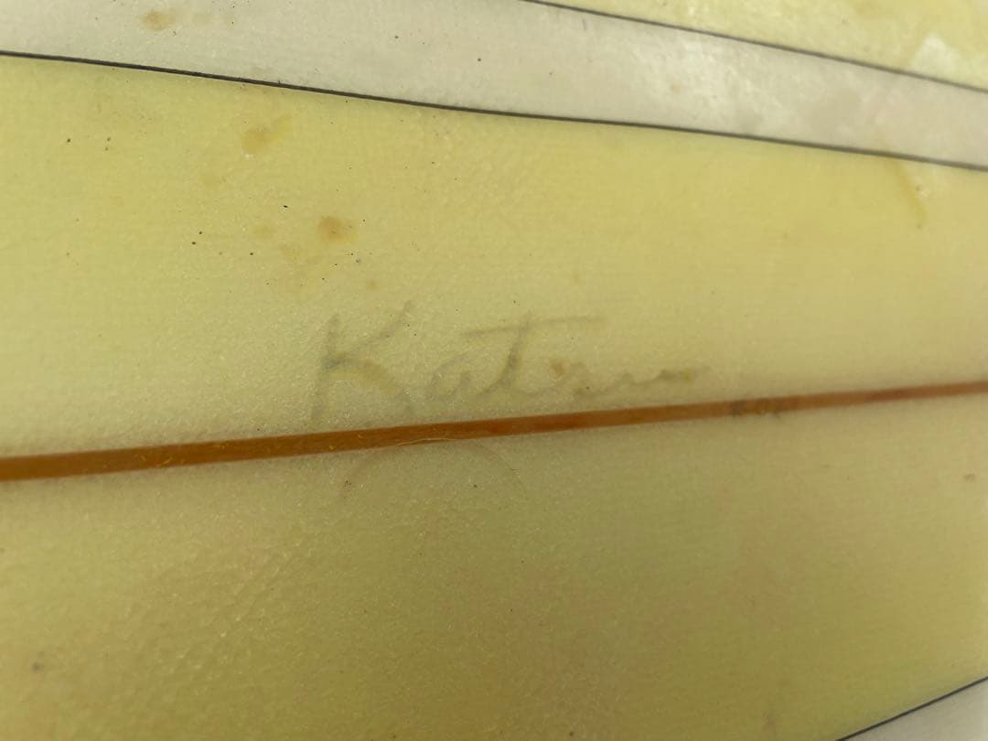 KATSUサーフボード　ミッドレングス　ビンテージ　シングル　川南活　鎌倉