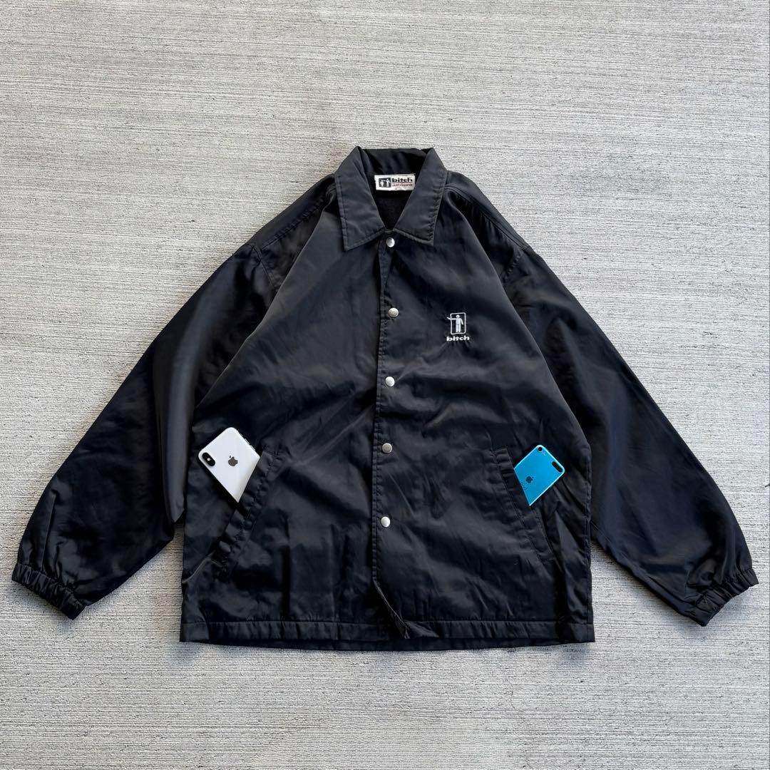 希少！90s Bitch Skateboards コーチジャケット　fubu