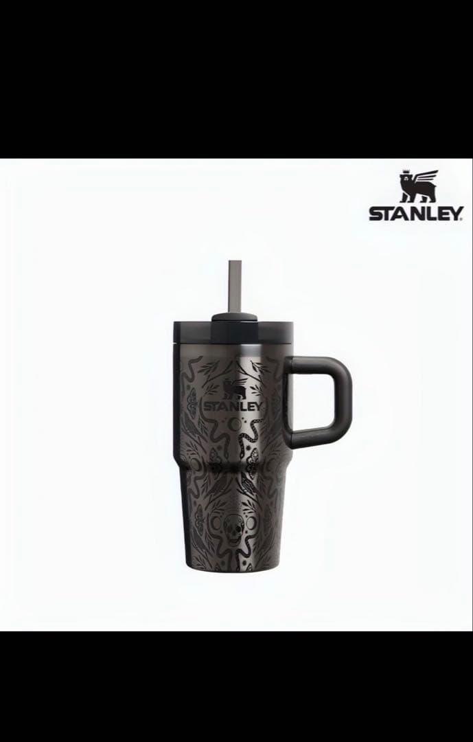 限定　Stanley クエンチャー 591ml ブラックダマスク　ハロウィン