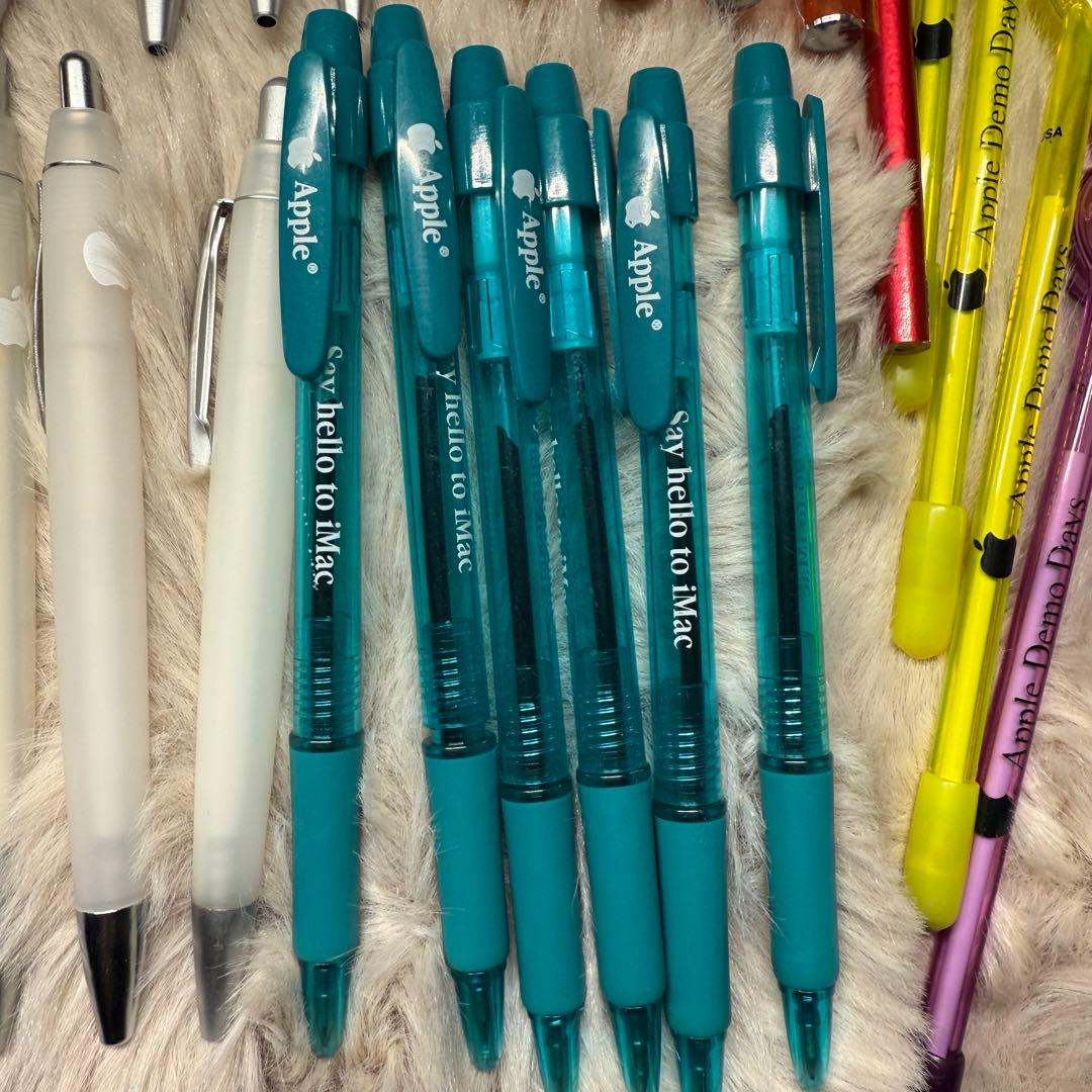 Apple アップル グッズ まとめ売り ボールペン えんぴつ コレクション