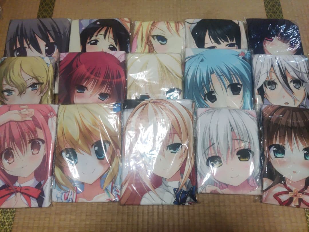 抱き枕　カバー　貴重限定品など　15枚セット（1枚半開封品あり）