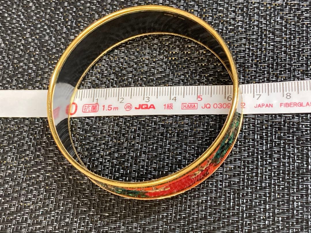 HERMES エルメス エマイユGM 七宝焼 バングル ブレスレット