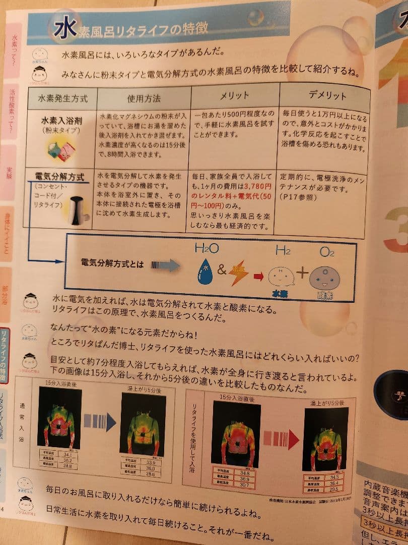 【週末限定値下げ】メンテ済み★健康美容に♪水素風呂リタライフ Ver.1