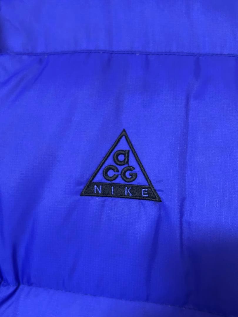 NIKE ACG ダウンジャケット 青