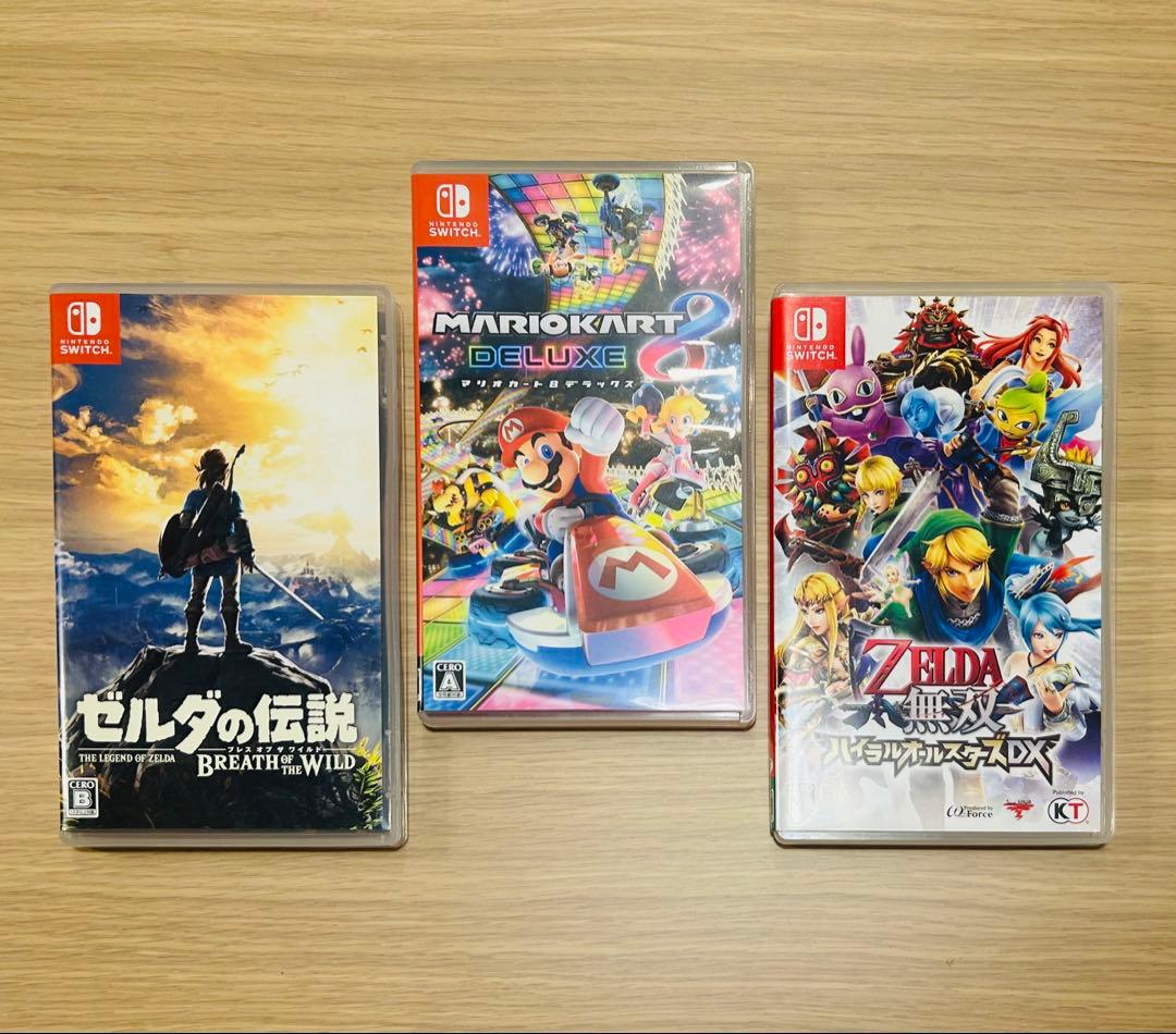 ゼルダの伝説 ブレス オブ ザ ワイルド 他3本