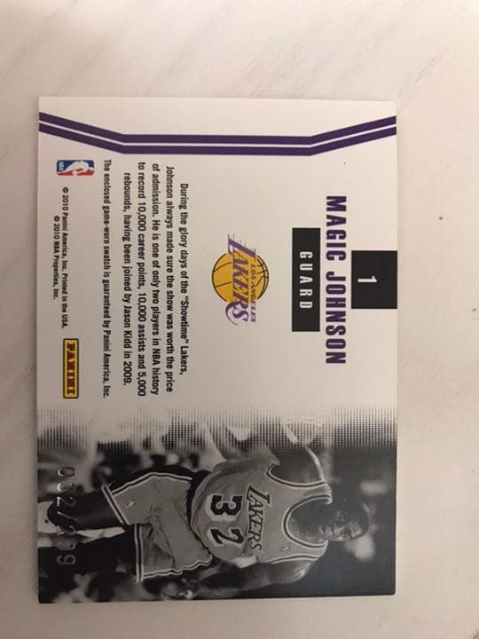 MAGIC JOHNSON のウルトラレアカード！