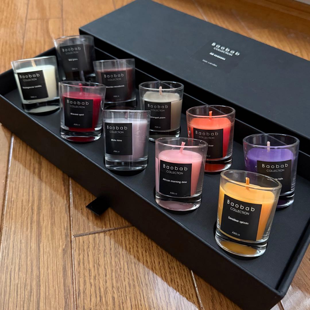 Baobab Collection アロマキャンドルセット 10個
