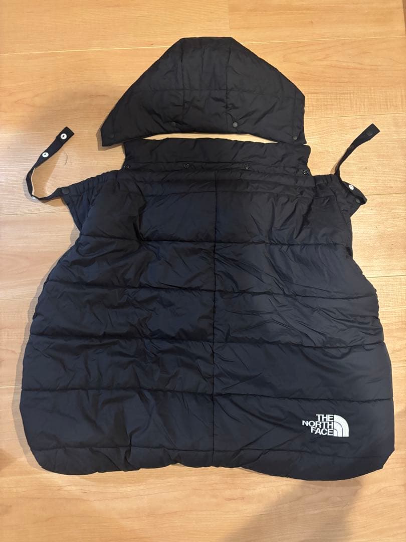 THE NORTH FACE ベビーシェルブランケット ブラック フリー