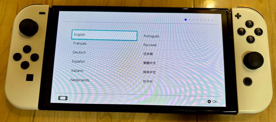 Nintendo Switch 有機ELモデル ホワイト 本体 箱付☆付属品完備