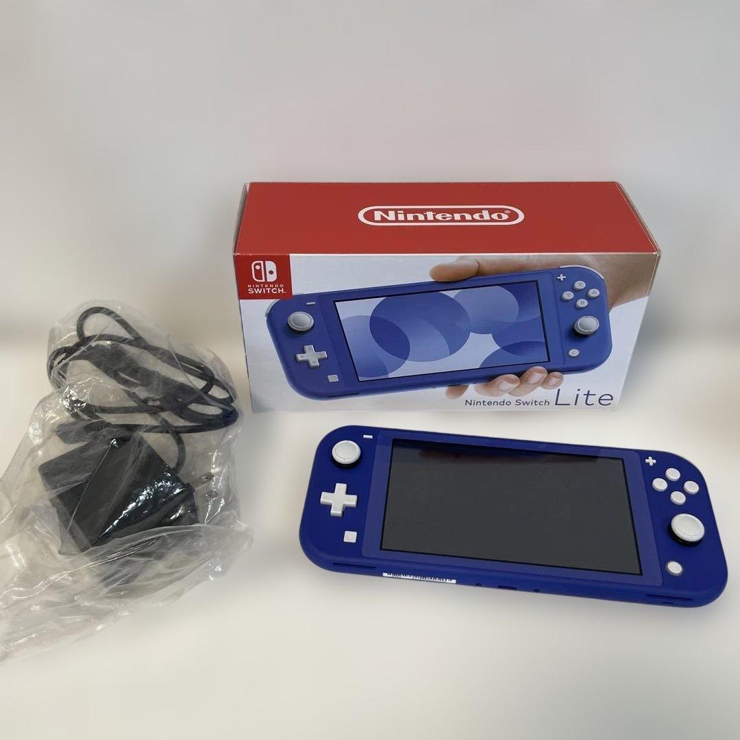 動作確認済　Nintendo Switch Lite ブルー 本体