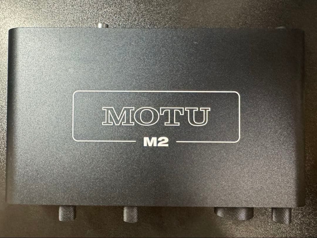 MOTU M2オーディオインターフェース