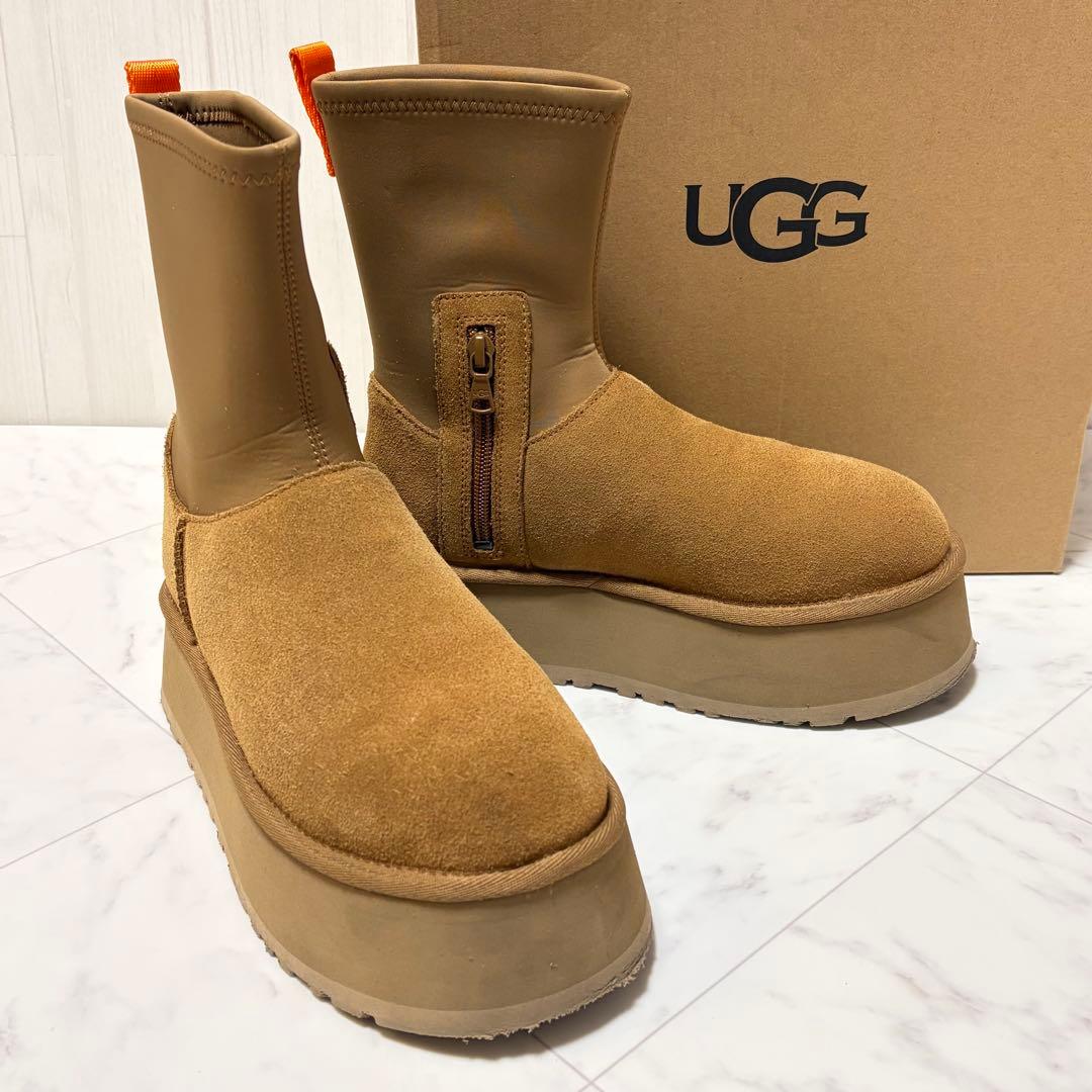 アグ ムートンブーツ Classic Dipper Chestnut 23cm