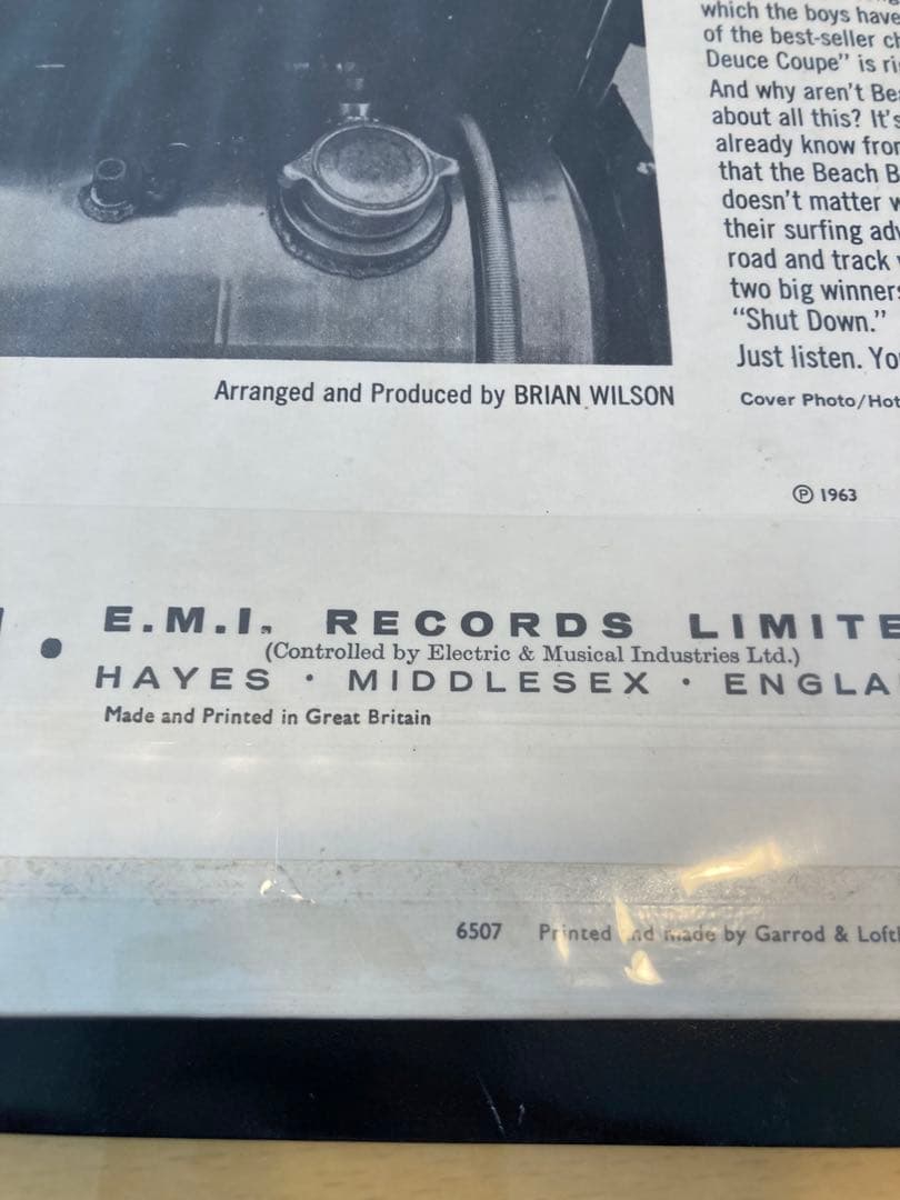 MONO orig.◼️BEACH BOYS／LITTLE DEUCE COUPE