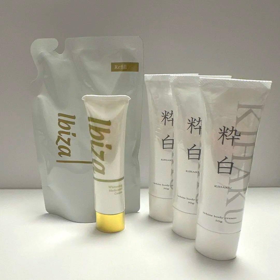 薬用イビサソープ詰め替え イビサクリーム 粋白3本セット