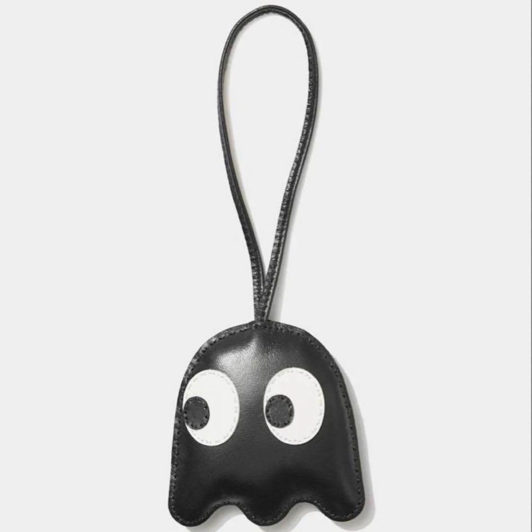 小物 PAC-MAN GHOST FRGMT LEATHER BAG CHARM