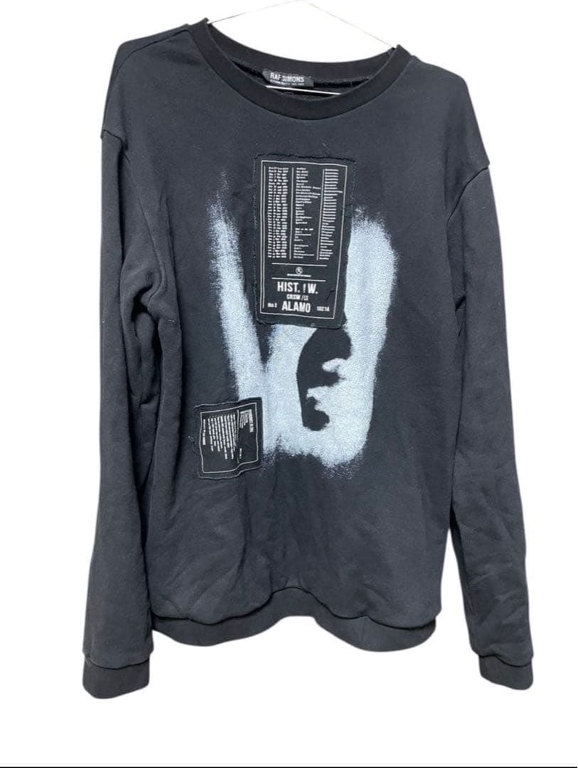 ラフシモンズ　05aw ポルターガイスト　パッチワークスウェット