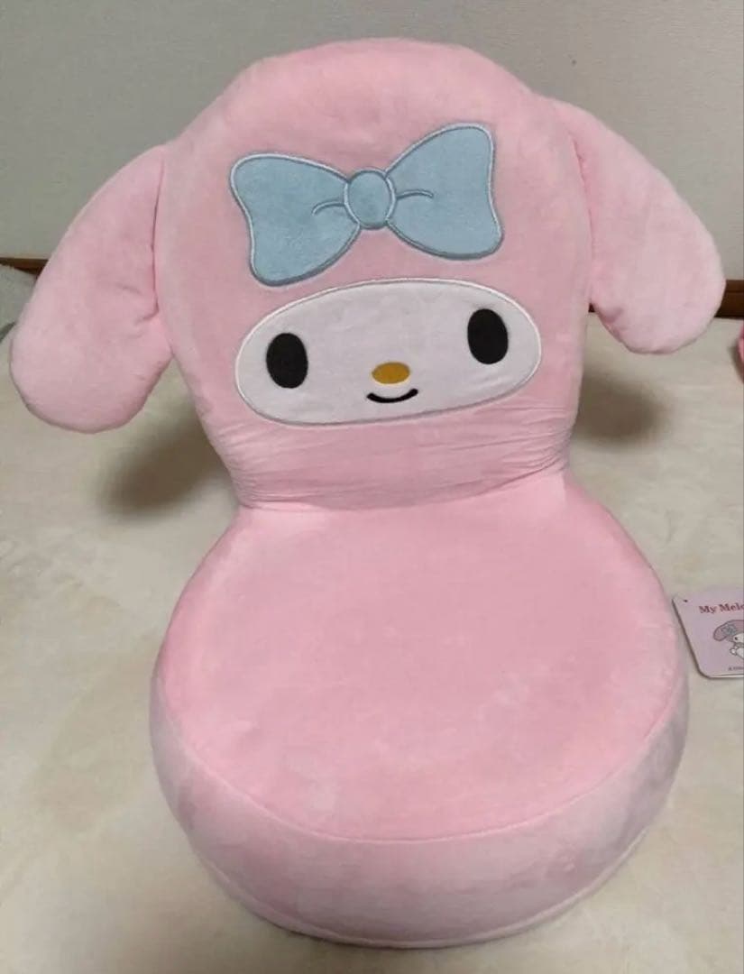 新品　マイメロディ コンパクト座椅子 イス 折りたたみ ドンキホーテ限定