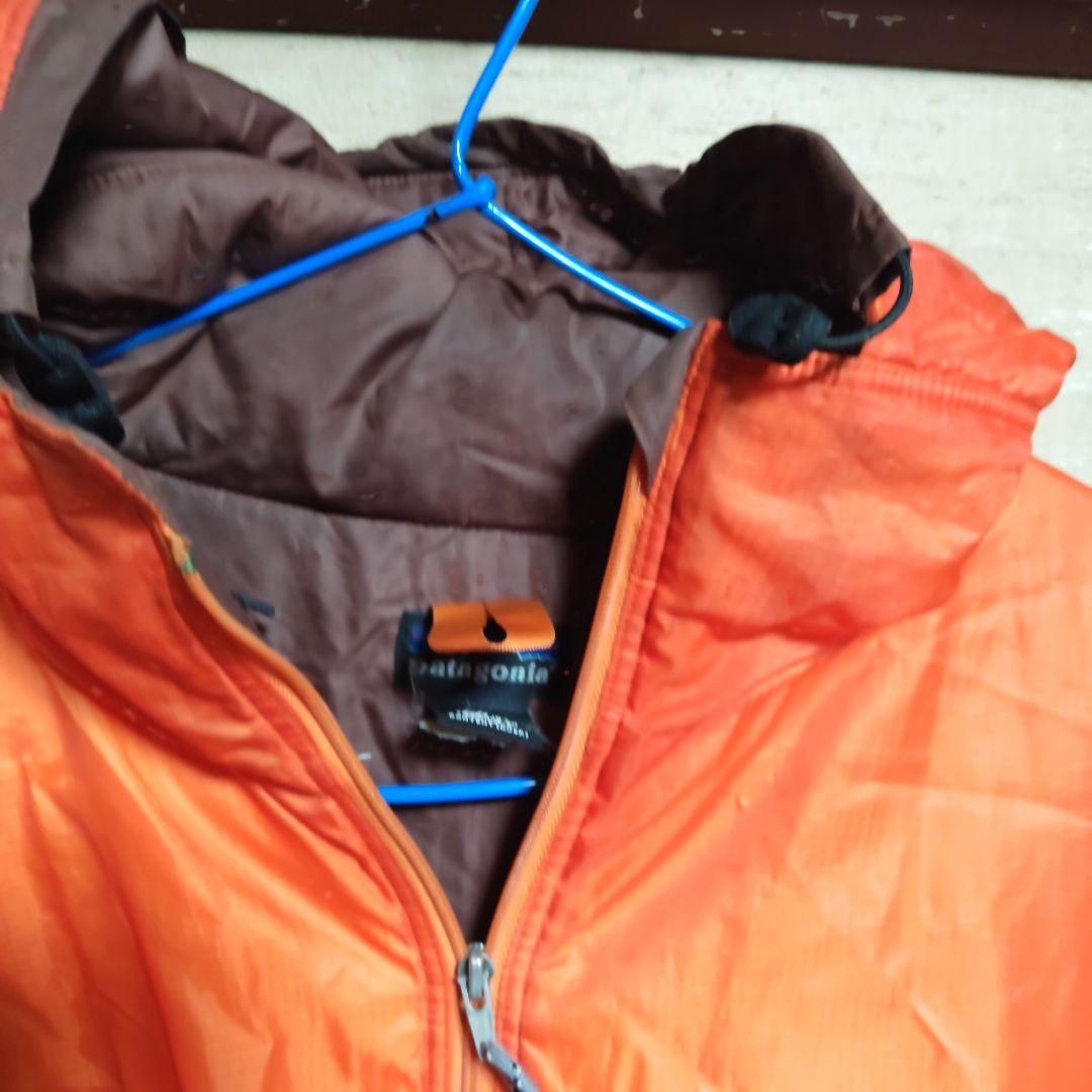 マ*ズ様 希少patagonia パフボールセーターダスパーカー02年製L オレ