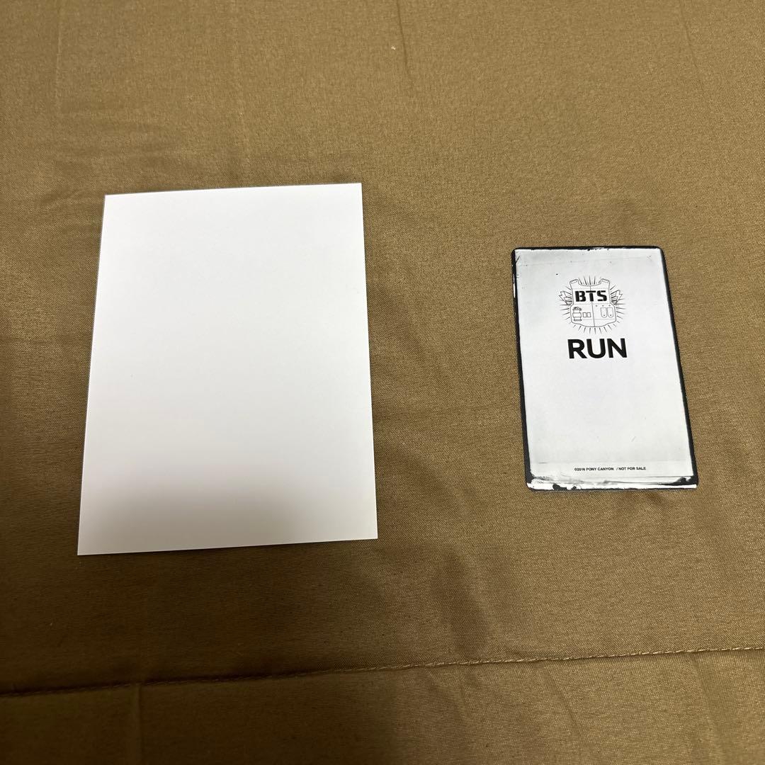 BTS ジョングク RUN YOUTH 握手会 手渡し トレカ ポストカード